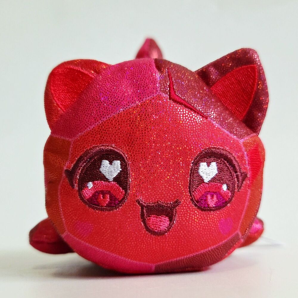Aphmau Meemeows Ruby Red Cat Celestial Mystery Plush Litter 4 Stuffed Animal